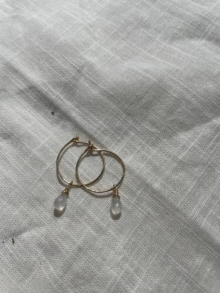 Créoles Sydney • Pierres précieuses pour la vente par Woods to Wire