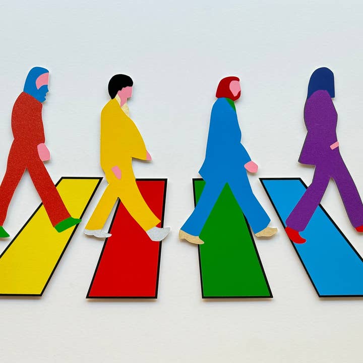 Abbey Road (BIG) | Marco Lodola per la vendita all'ingrosso da parte di Arte Focus