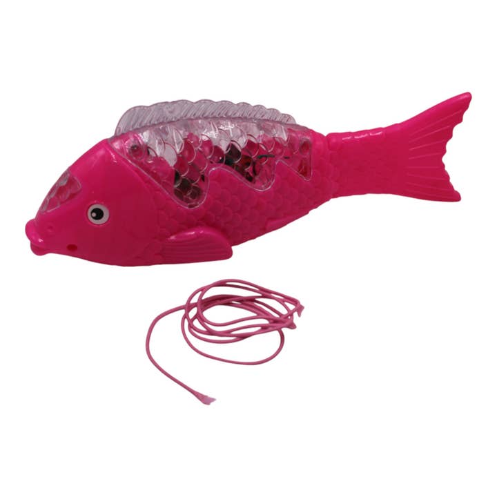 LED Transparent Fish - Pink for wholesale by Crossroads Distributing