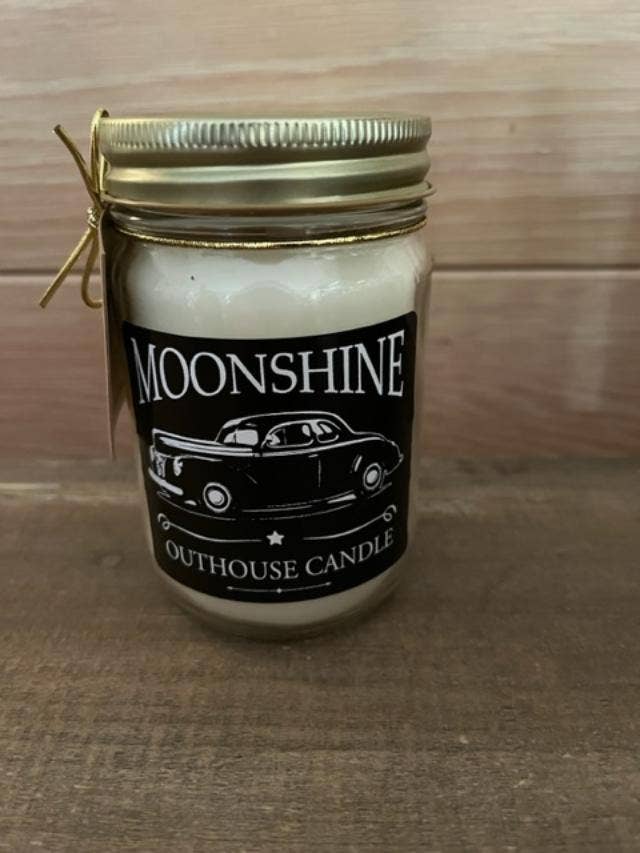 Fairhope Favorites, Inc. - Wholesale Jar/Filled Candle - Outhouse Candle Large - Sangria Moonshine Car Label2