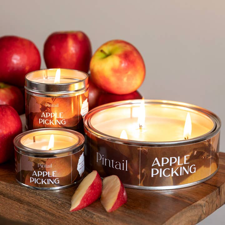 Pintail Candles | Avalon Home – Engroshandel Glaslys – Æbleplukning Triple Væge Lys | Efterårslys3