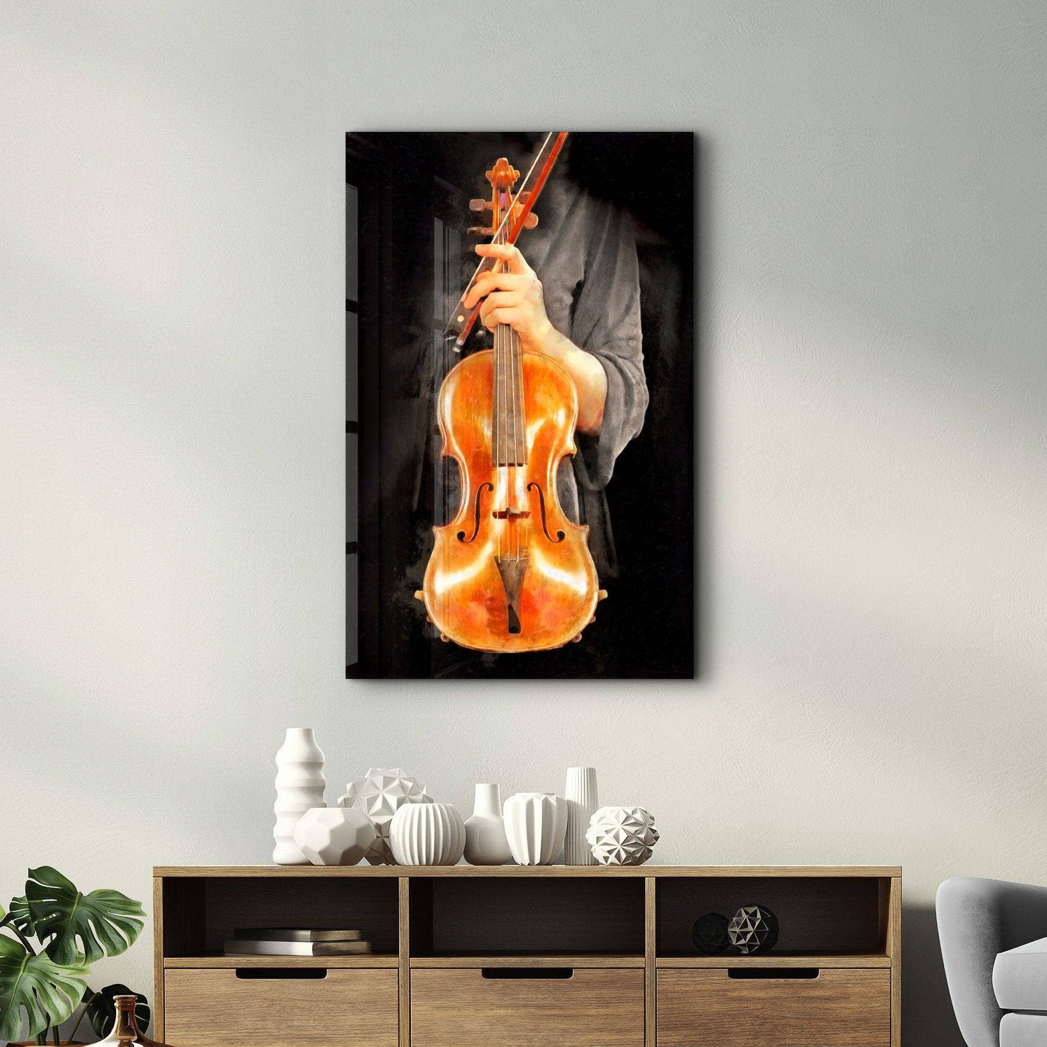 Artdesigna KG - Wholesale Art Print - Violin | Glass Wall Art2