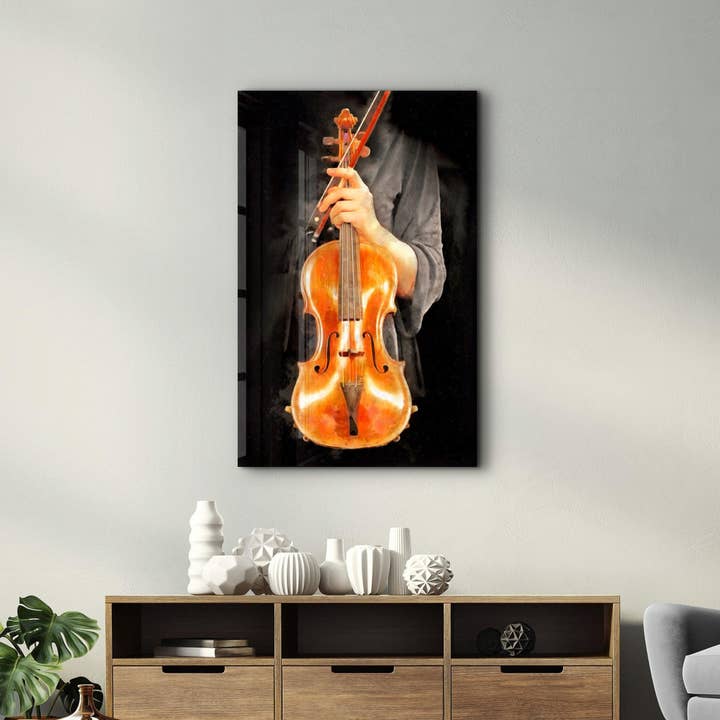 Artdesigna KG - Wholesale Art Print - Violin | Glass Wall Art2
