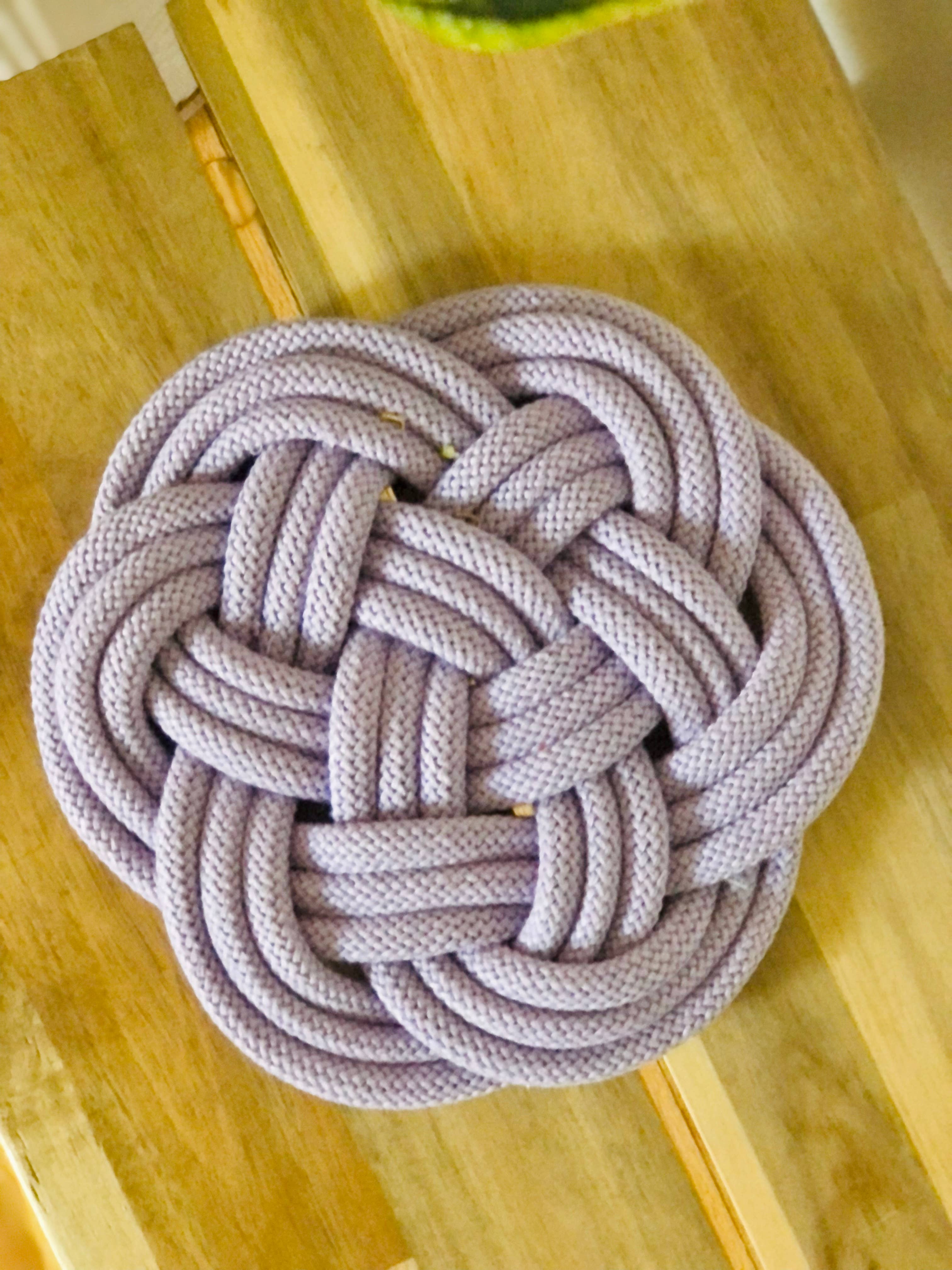 Make My Day Design - Wholesale Onderzetter - Kleurrijke touwonderzetter, Hot Plat Pad, Coastal Thump-mat12