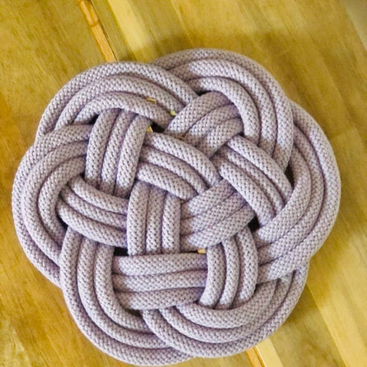 Make My Day Design - Wholesale Onderzetter - Kleurrijke touwonderzetter, Hot Plat Pad, Coastal Thump-mat12