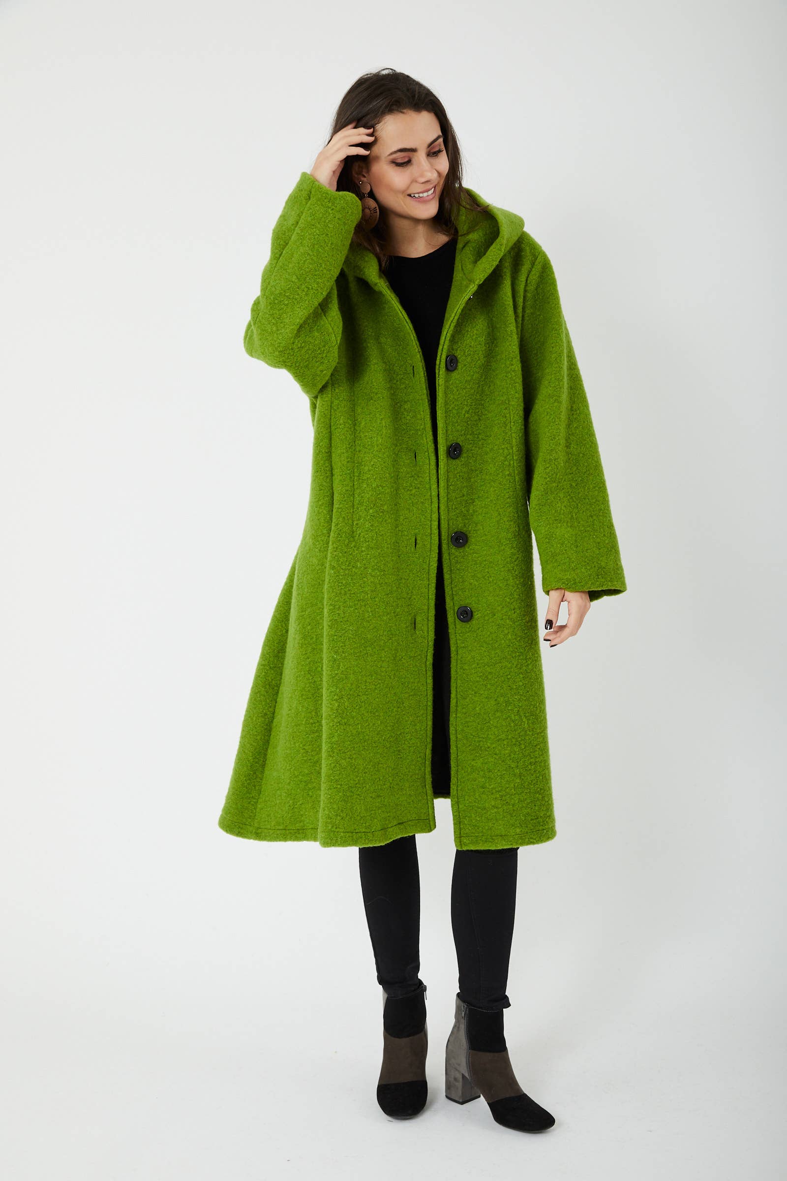 ORNELLA PARIS - Wholesale Coat - Women's - BLL-M4206 wool blend coat20