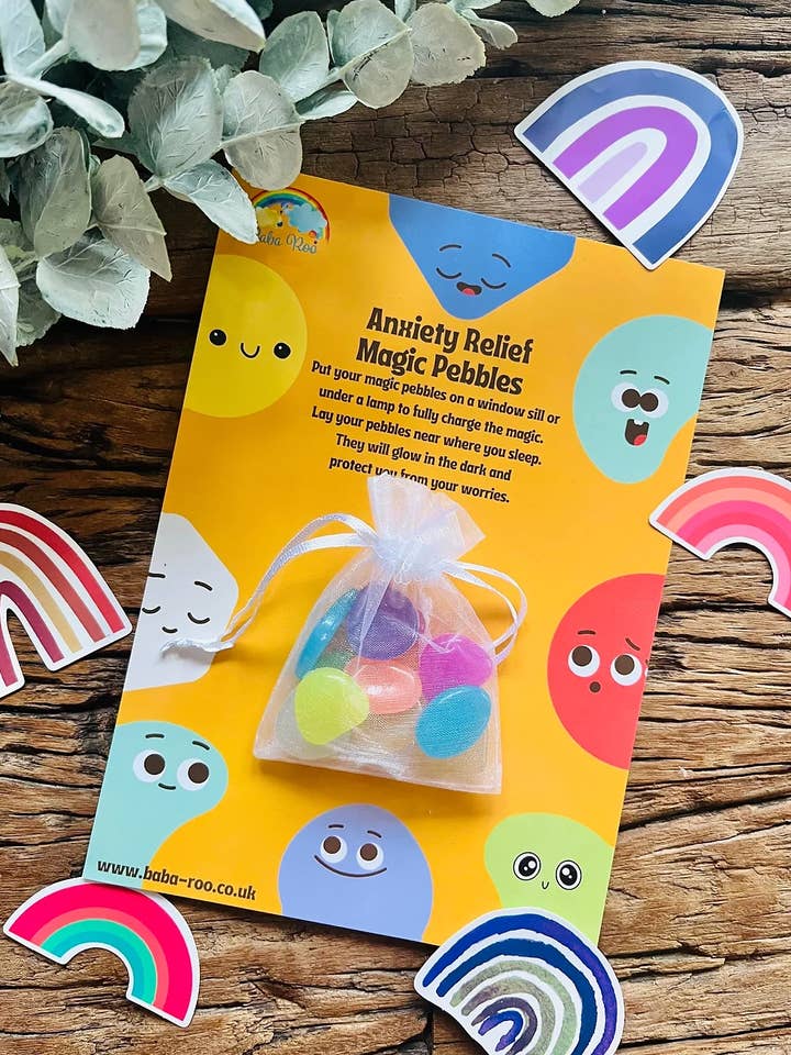 Anxiety Relief Kid's Magic Pebbles for wholesale by BabaRoo