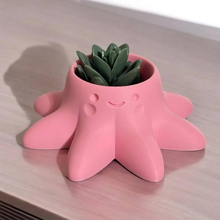 Pequeno Vaso de Polvo Fofo, Vaso de Planta Peculiar por atacado de Cherry Moonlight Co