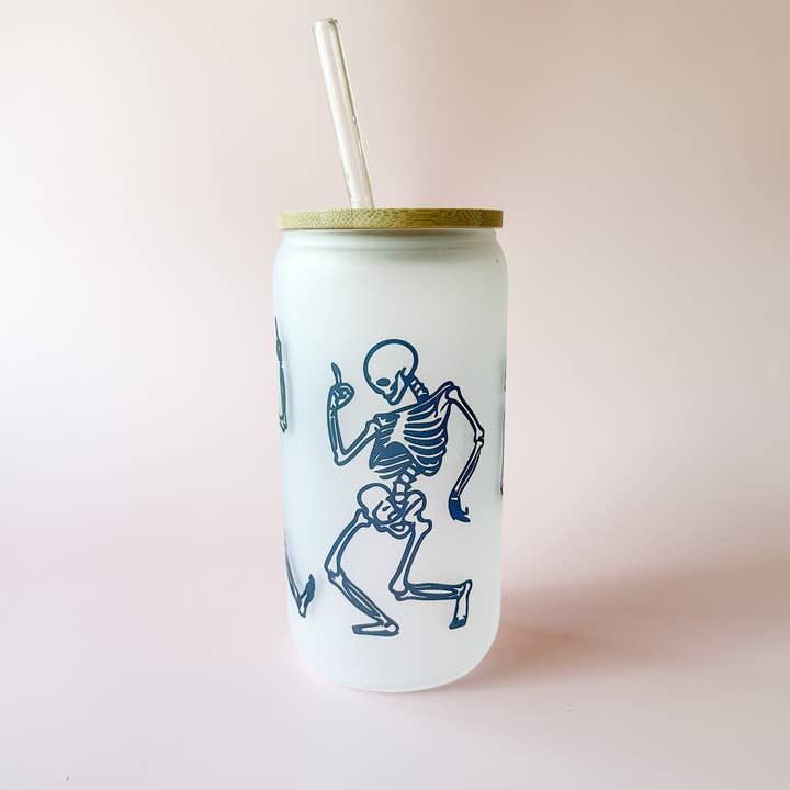 Dansande Skelly Glasburk för wholesale av Ashley Frye Studio