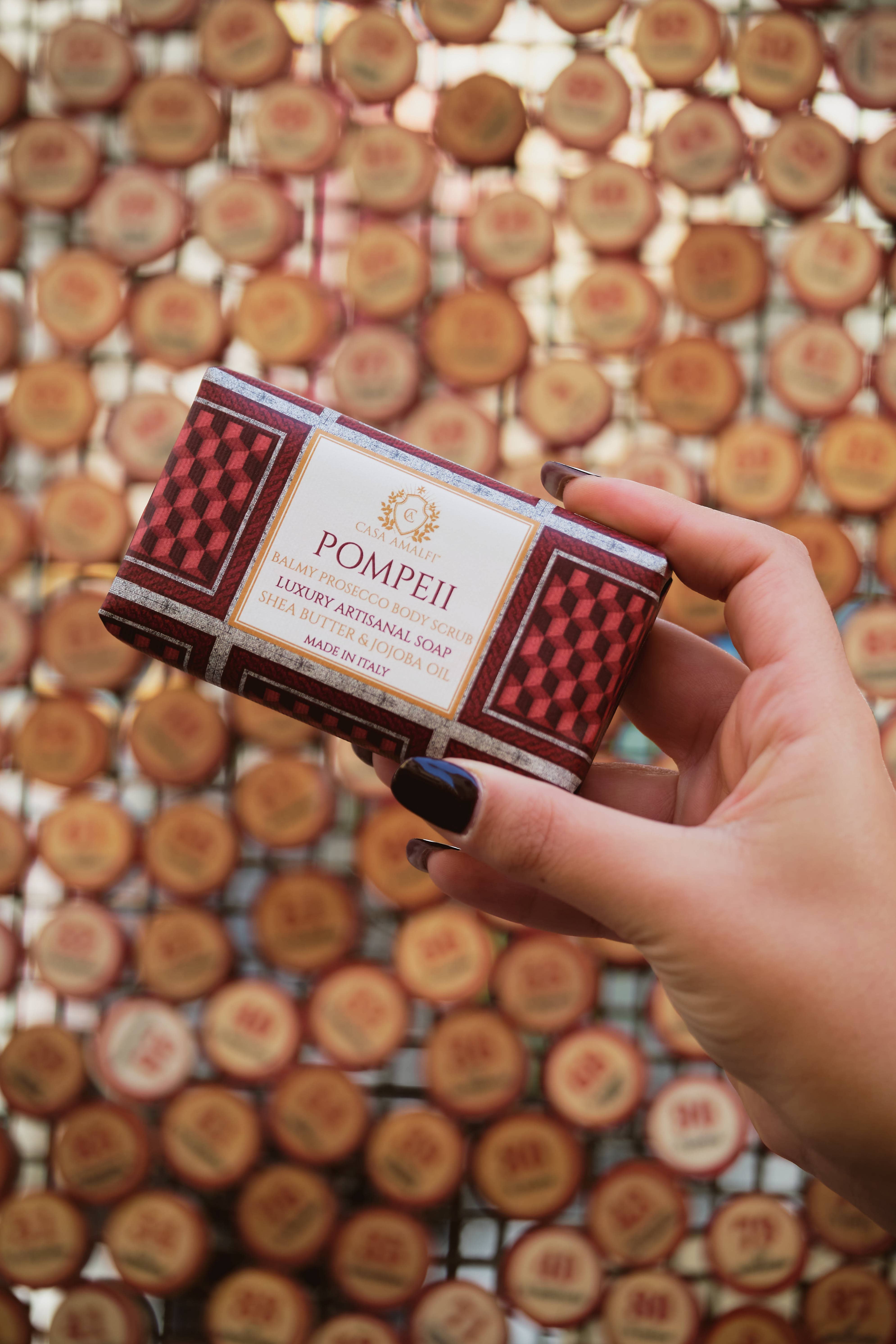 Casa Amalfi - Wholesale Bar Soap - Pompeii Prosecco Body Scrub Bar Soap2
