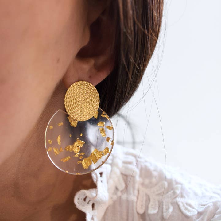 Manacreations - Wholesale Dangle Earrings - Nugget Earrings