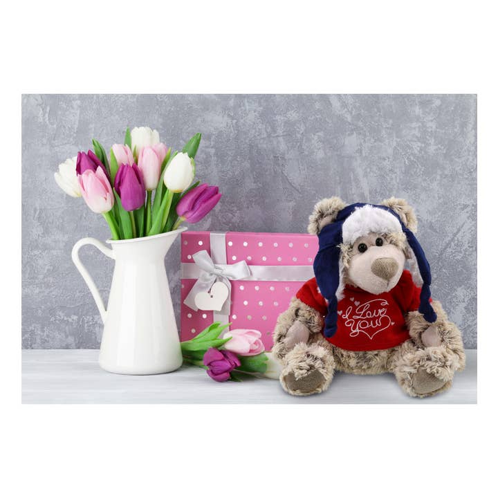 Cota Global - Wholesale Stuffed/plush toy – Kids & baby - Super Soft Plush Polar Bear with I Love You Shirt5