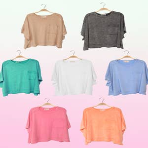 Purchase Wholesale crop top. Free Returns & Net 60 Terms on Faire