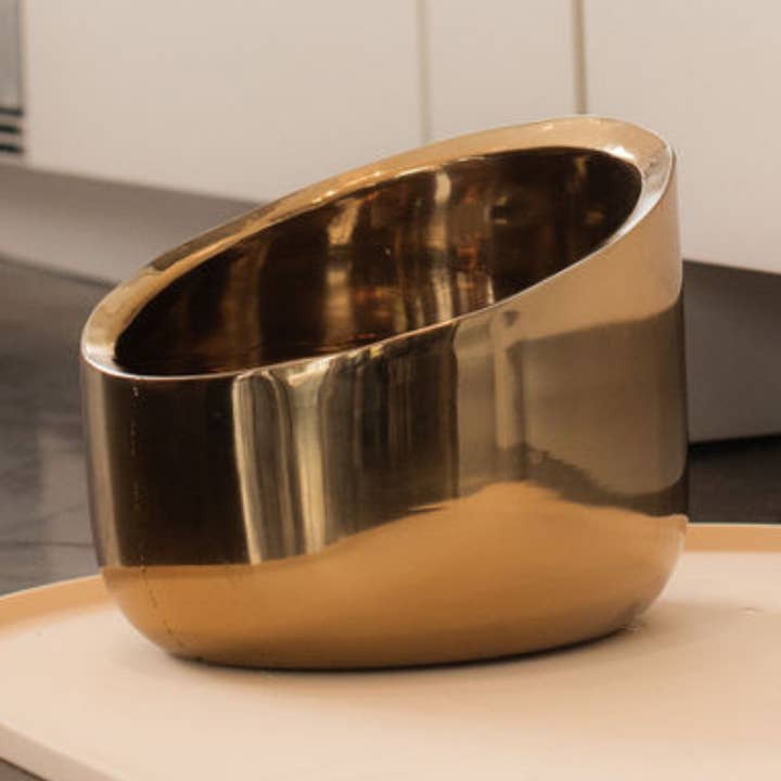 Bayview Handcrafted Stainless Steel Bowl for wholesale by Rufus & Coco