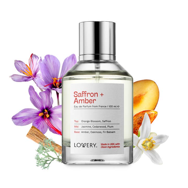 Lovery - Wholesale Perfume/eau de toilette - Saffron and Amber Eau de Parfum, Made in USA, 3.4 oz3