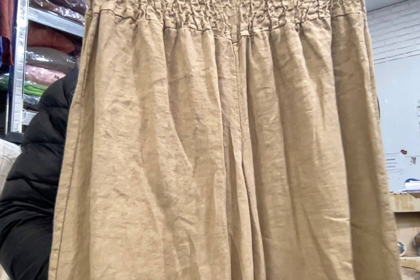 la maison des fibres naturelles - Wholesale Pants - Women's - Flared linen trousers 66031 100%LINEN30