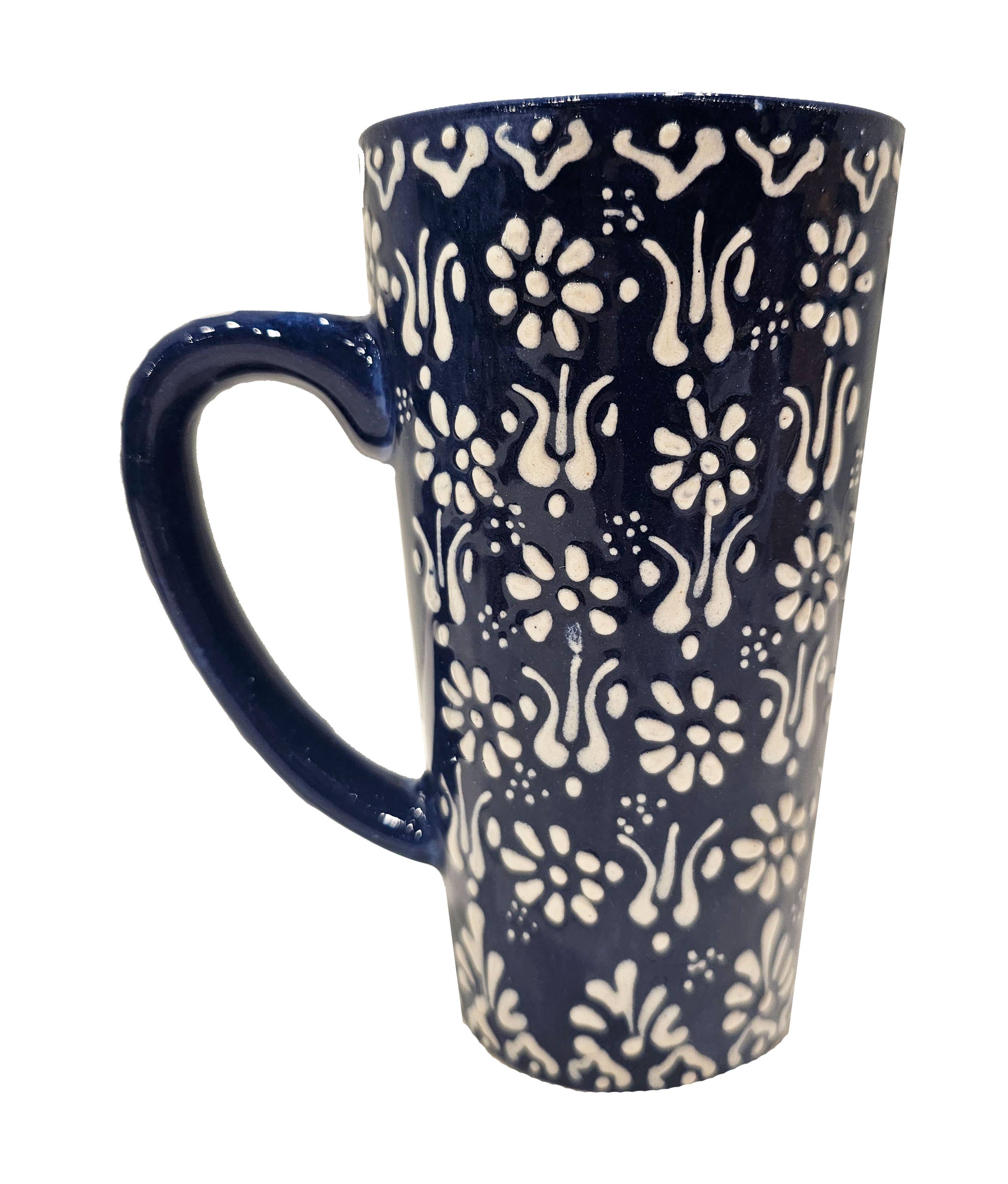 Access by Mediterranean Concepts – Engroshandel Kaffekrus – Latte keramisk krus pastelmønster3