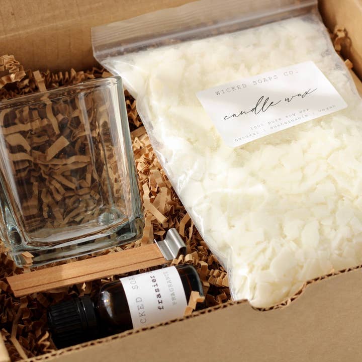 Wicked Soaps Co. - Wholesale DIY Craft Kit - Luxury Candle Making Kit | Soy Wax Wood Wick Candle | Wicked Soaps Co.22