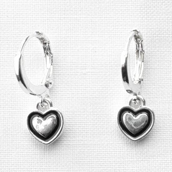 MINHA PRINCESA | Amore Mini Hoops | Huggie | Crole | prata por atacado de My Princess