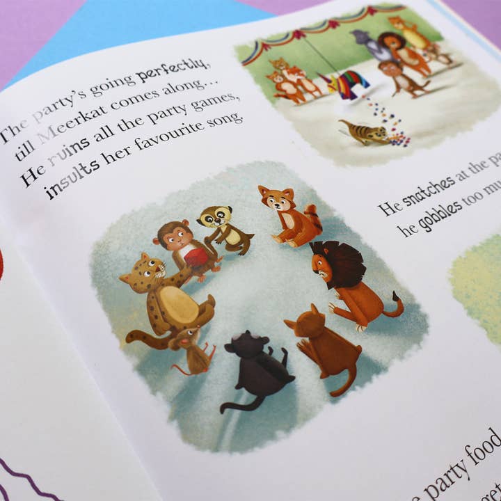 Robert Frederick Ltd - Wholesale Book - Kids - When Meerkat Learns Some Manners - Me And My Feelings Children's Paperback Book