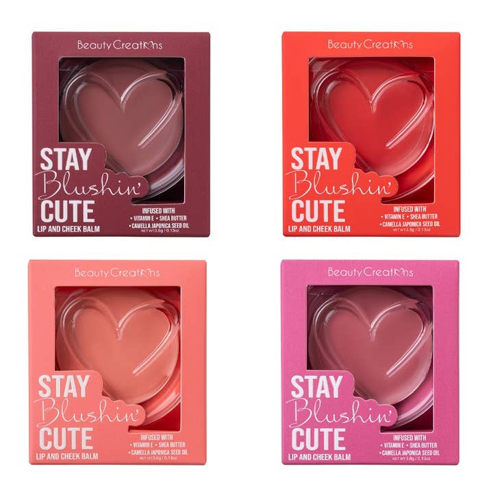 PINEAPPLE Beauty - Wholesale Blush - Beauty Creations SBCBD Blushin Cute Lip and Cheek Balm - 48