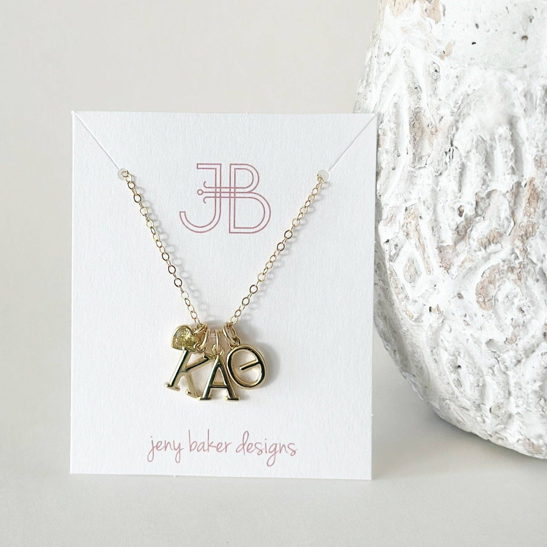 Jeny Baker Designs - Wholesale Pendant/Charm Necklace - Sorority Love Necklace2
