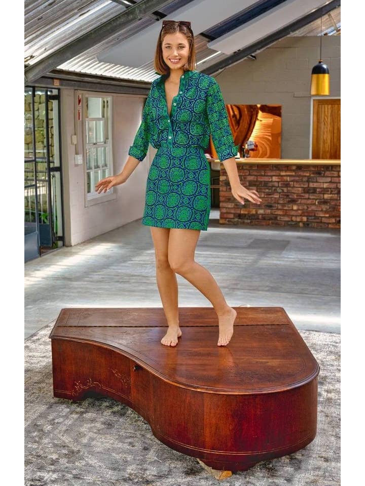 Gretchen Scott LLC – wholesale Skort – Women's – Jersey Skippy Skort - Sultan's Dining Room8