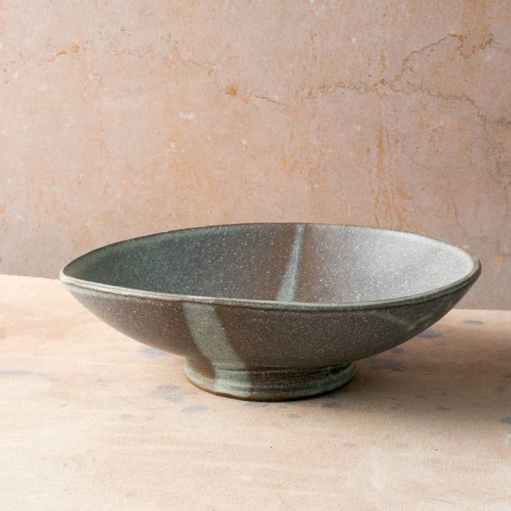Settle Ceramics - Wholesale Serve Bowl - Footed Oval Server14