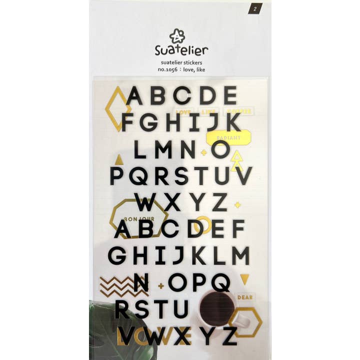 BCmini - Wholesale Sticker - 01056 LETTERS STICKERS