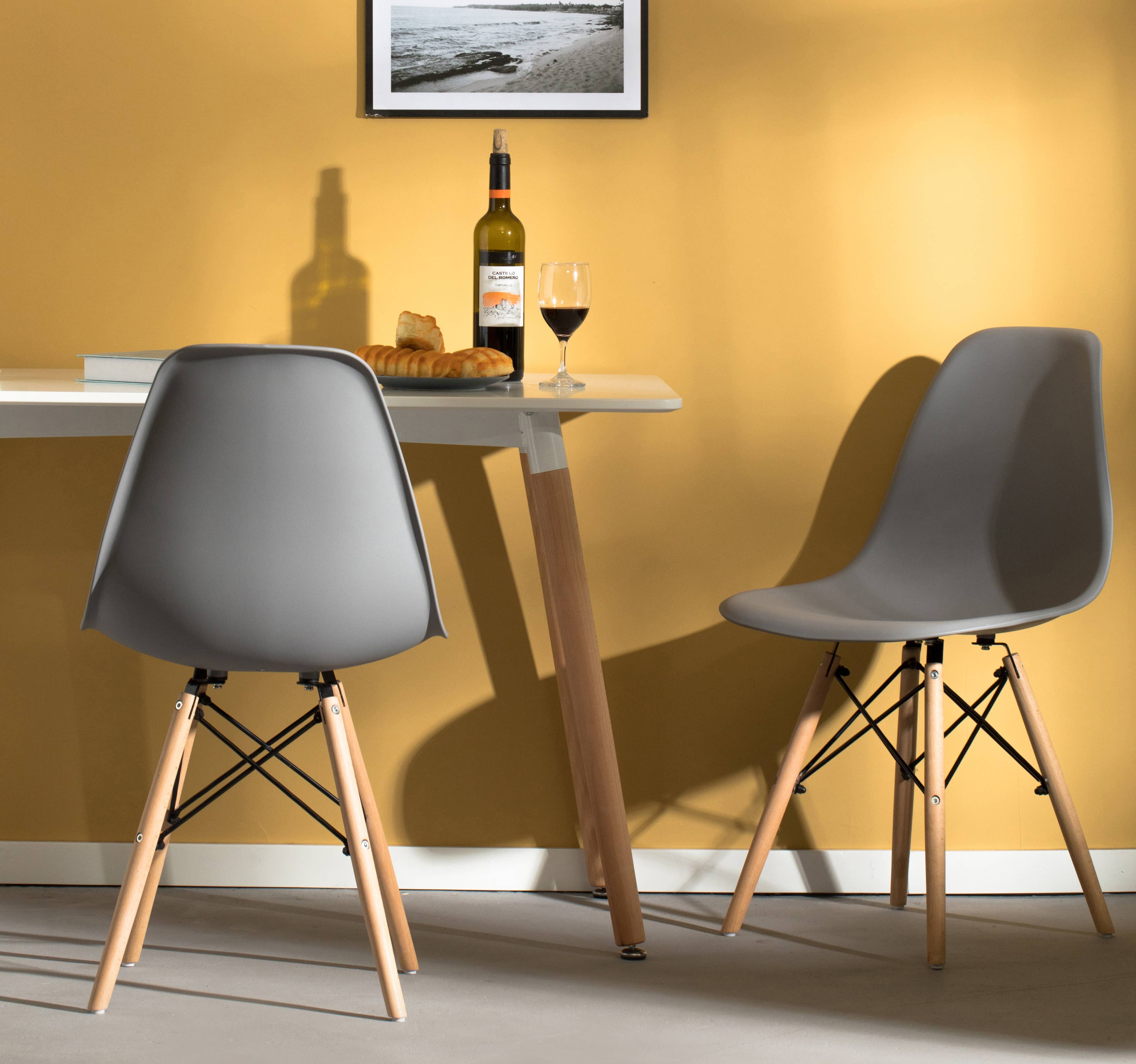 Quickway Imports - Wholesale Chair - Plastic DSW Shell Dining Chair with Wooden Dowel Eiffel Legs12