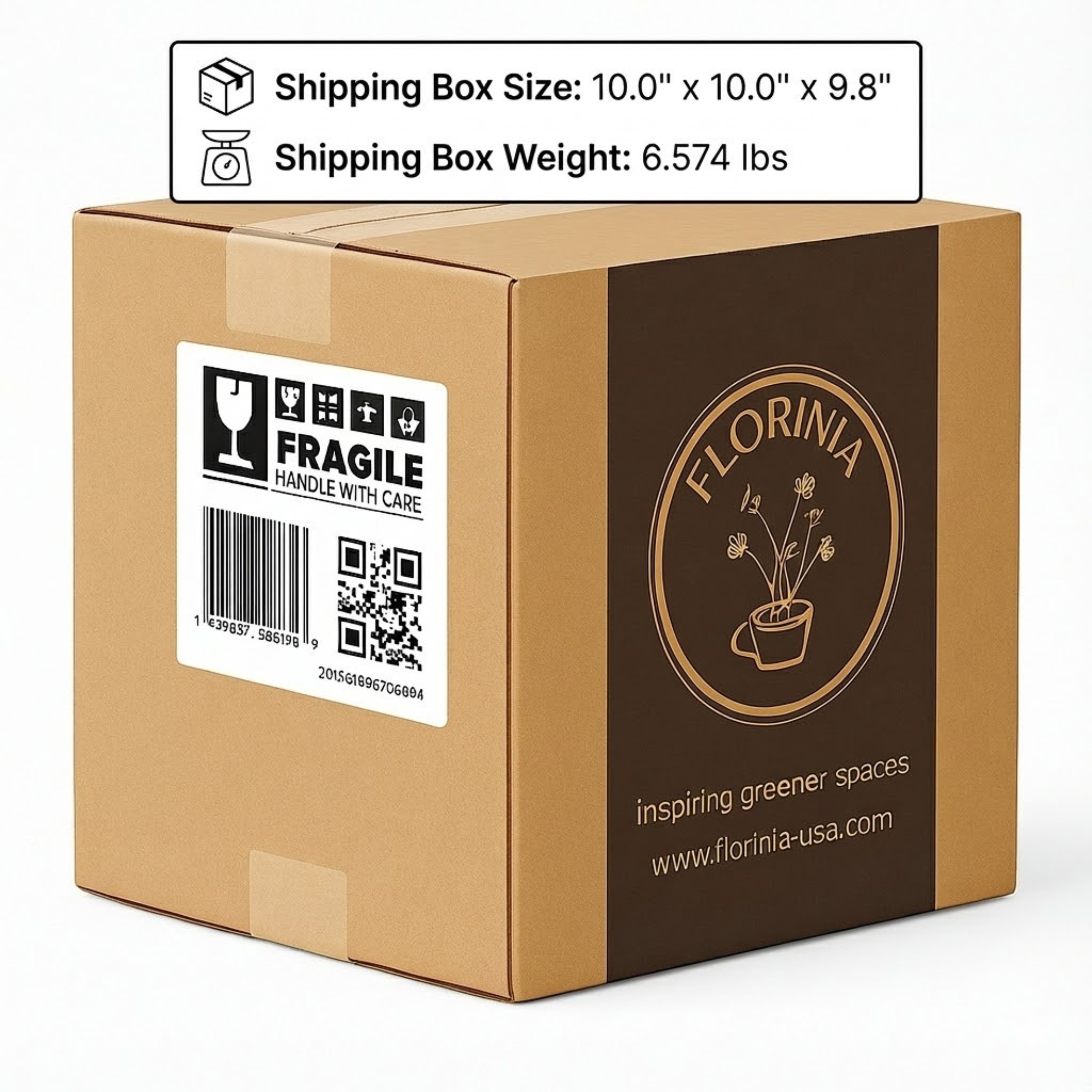 Florinia - Wholesale Plant Pot - 3-Piece White Stoneware Planter Set with Fluted Design10