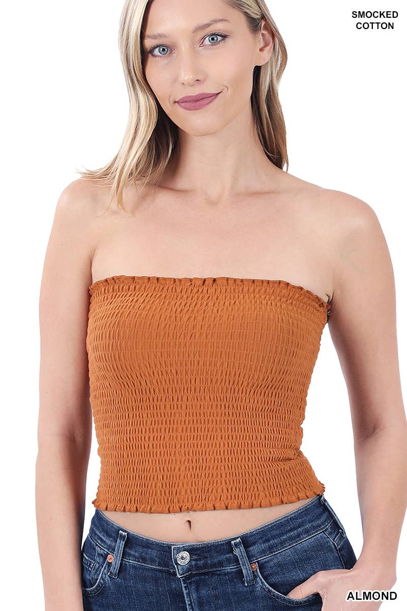 42POPS - Vente Soutien-gorge – femme - Haut tube à smocks5