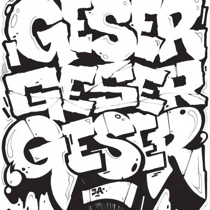 SCB - Wholesale Coloring & Activity Book - Adult - American Graffiti Coloring Book2