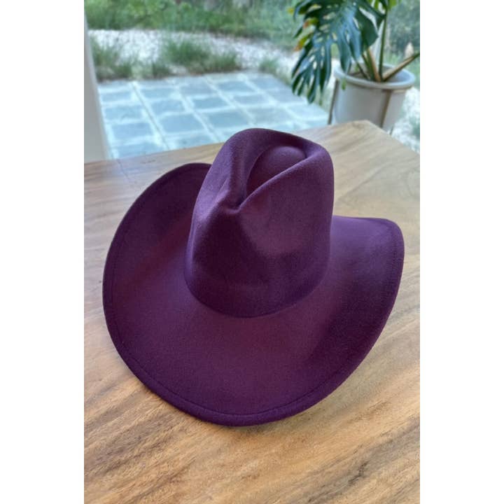 One and Only Accessories - Vente Chapeau de cowboy – femme - CHAPEAU DE COWBOY EN FEUTRE VÉGÉTALIEN6