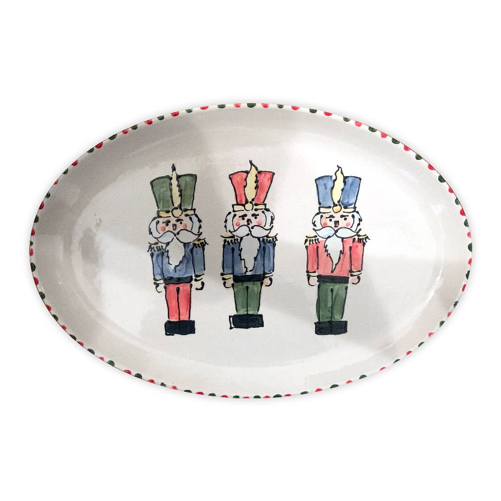 Magnolia Creative Co. - Wholesale Platter - Nutcracker Oval Platter0