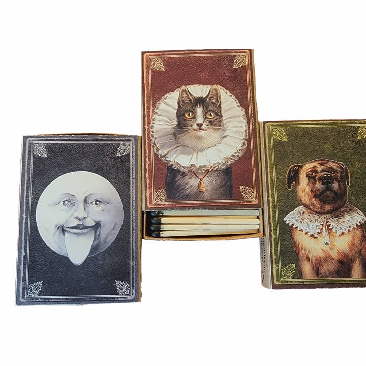 "Moonlight Madness" Handmade Decorator Matchbox Lot for wholesale by Superior Dry Goods