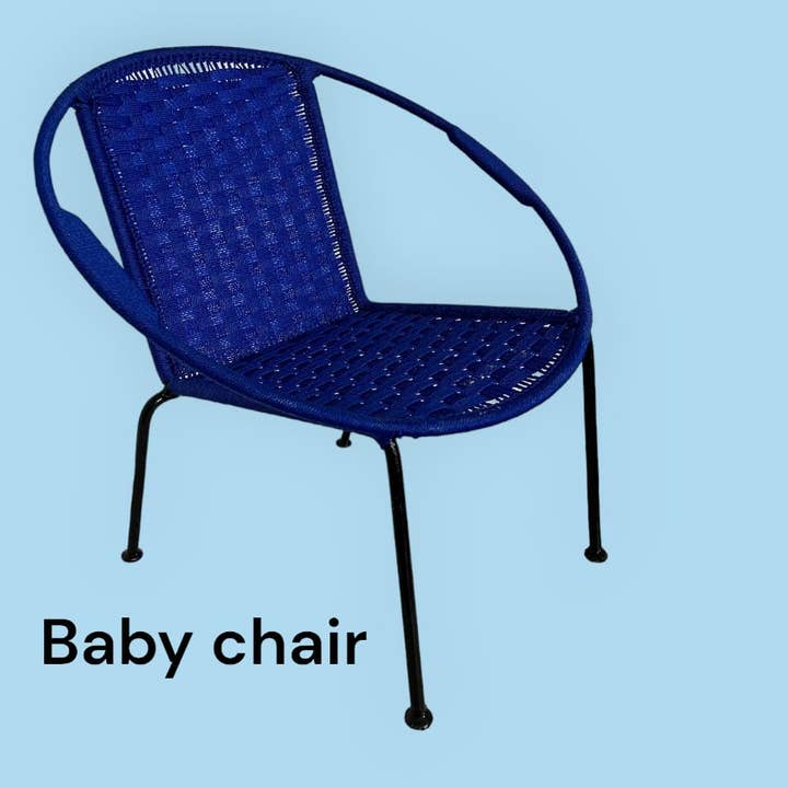 CHAKO - Togo children's armchair - Indigo for wholesale by Arteurs SAS