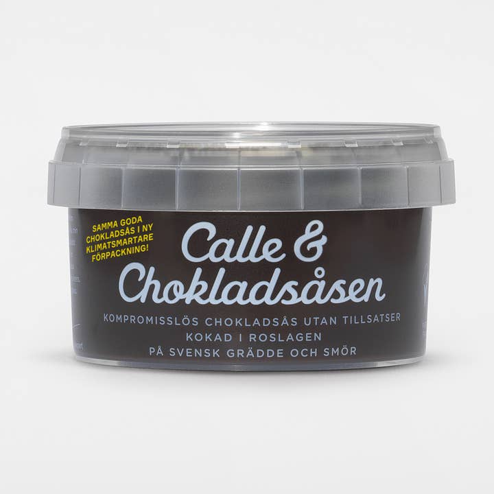 Calle & The Chocolate sauce for wholesale by Cederströms