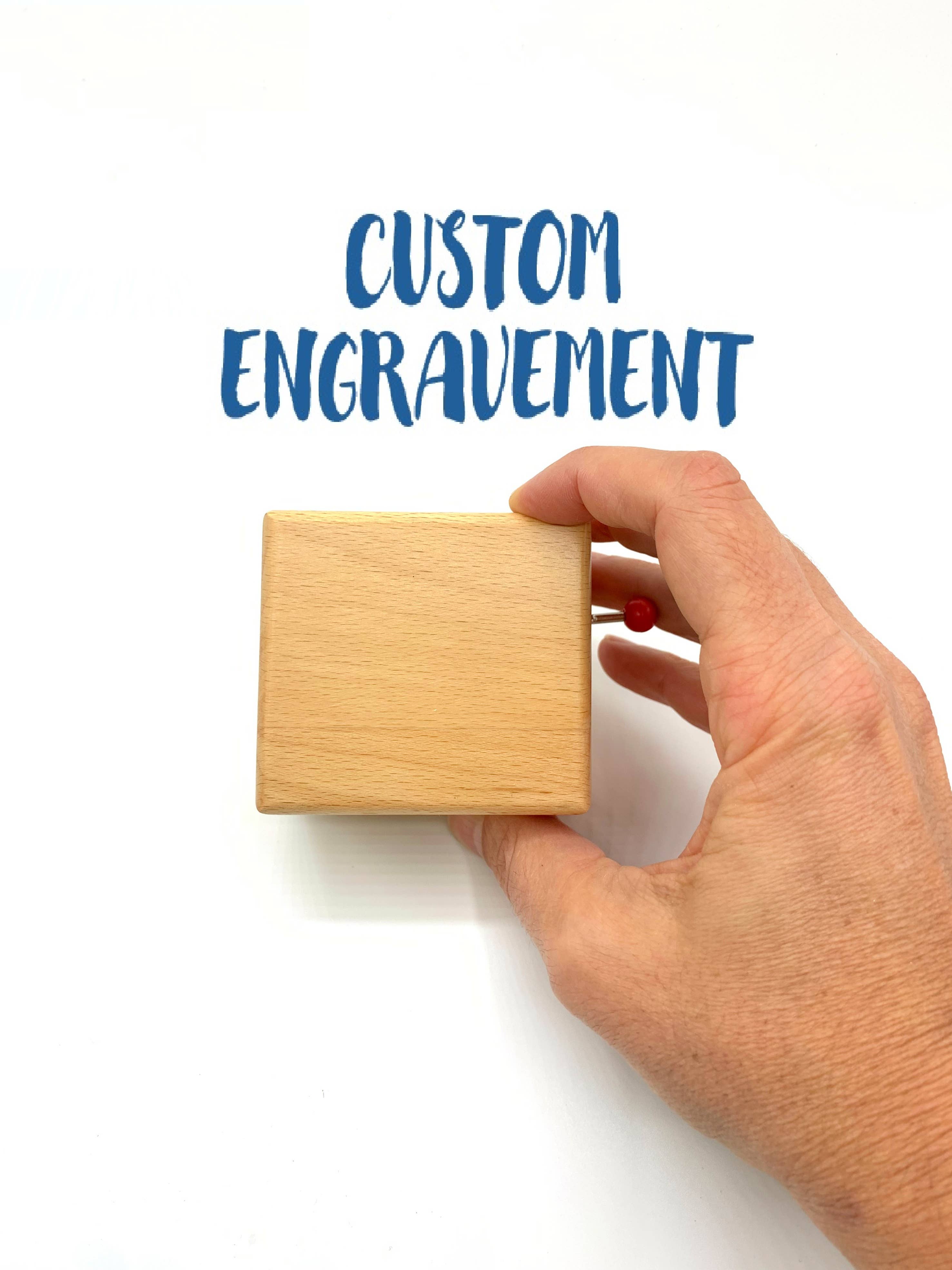 esdemusica by Rocio - Wholesale Decorative Box - Custom Engravement Authomatic Music Box0