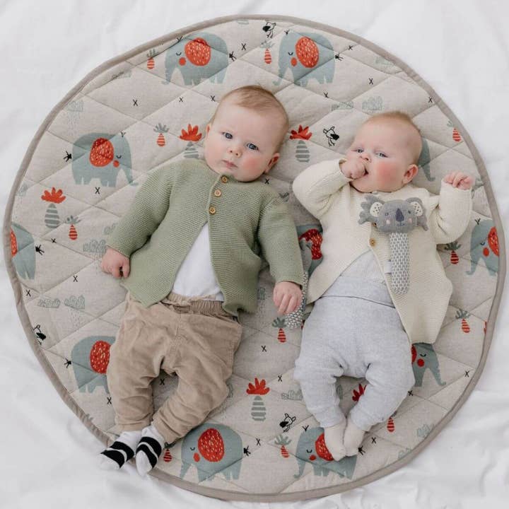 Eli Elephants Baby Playmat for wholesale by Di Lusso Living