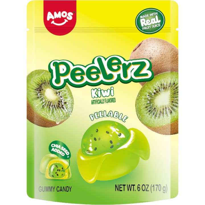Amos Peelerz Kiwi 6 oz for wholesale by Cow Crack Wholesale