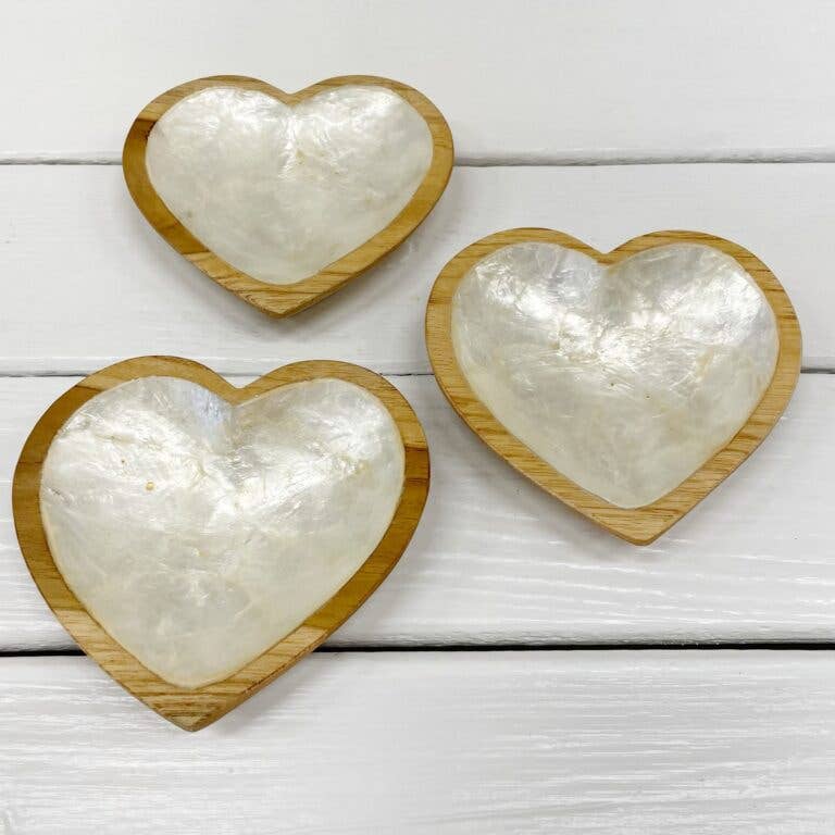 ByBazz - Vendita all'ingrosso Ciotole/Piatti decorativi - Ciotola Legno + Conchiglia Capiz Forma4