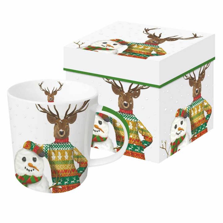 $MUG IN GIFT BOX-NIKOLAS & FRIEND for wholesale by Paperproducts Design • Ambiente