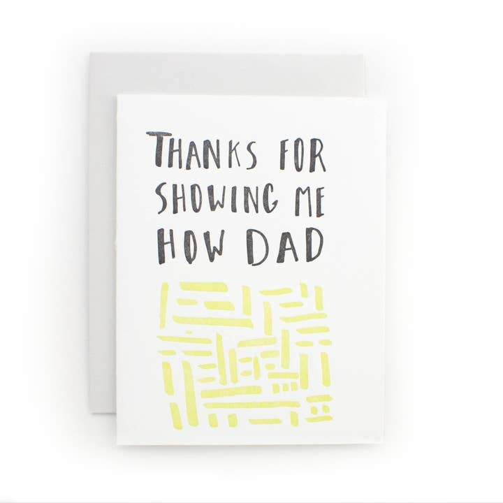 Merci de me montrer comment papa carte pour la vente par Tack and Ward