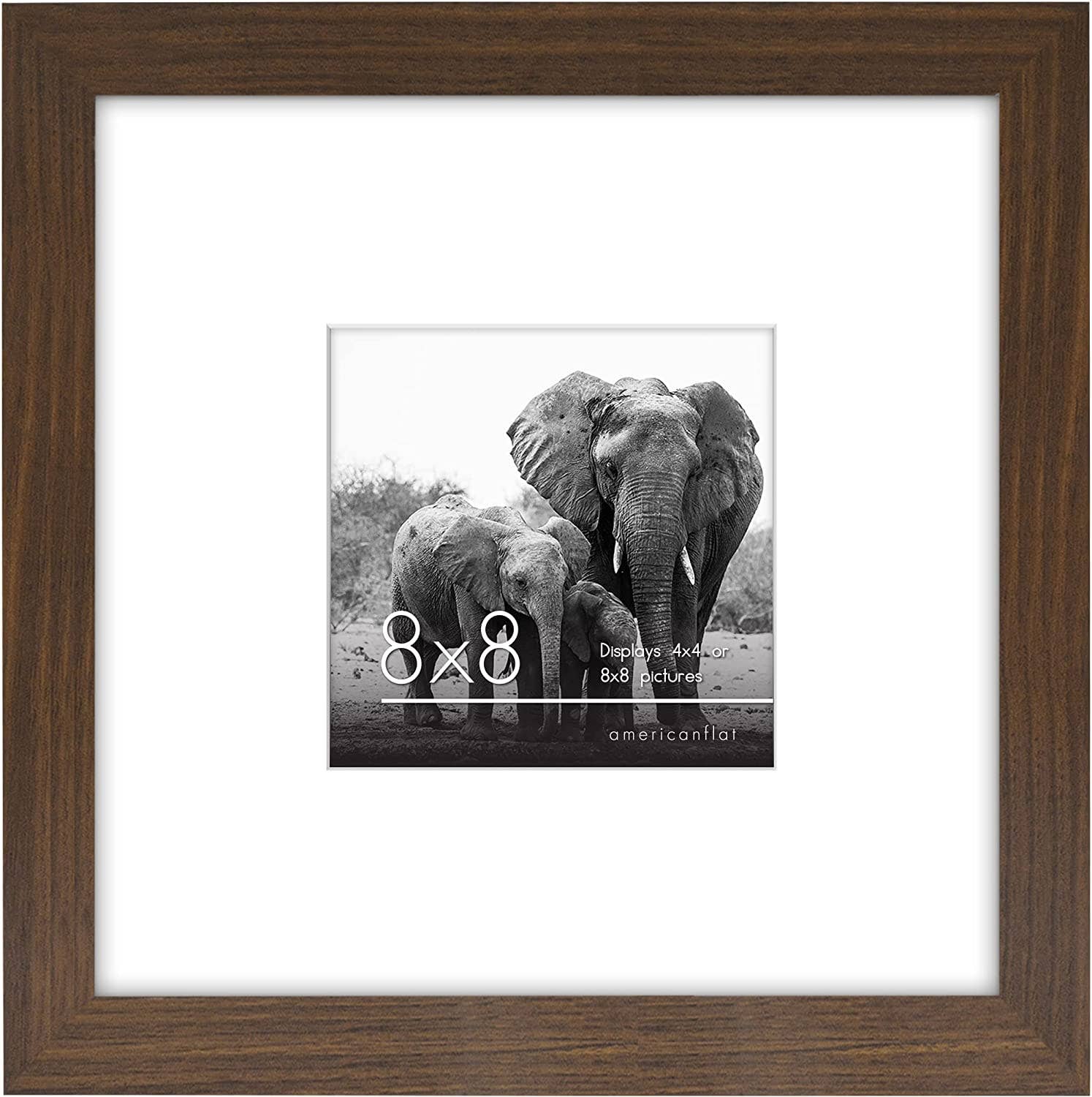 Americanflat - Wholesale Picture Frame - Americanflat Picture Frame with Mat Standard Molding176