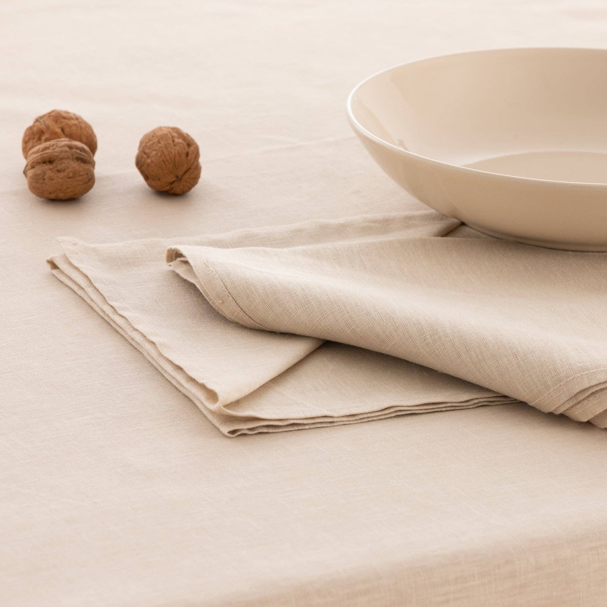 SG HOGAR - Wholesale Dinner & Cloth Napkin - 100% Ash Linen Napkins 50X50 Cm1