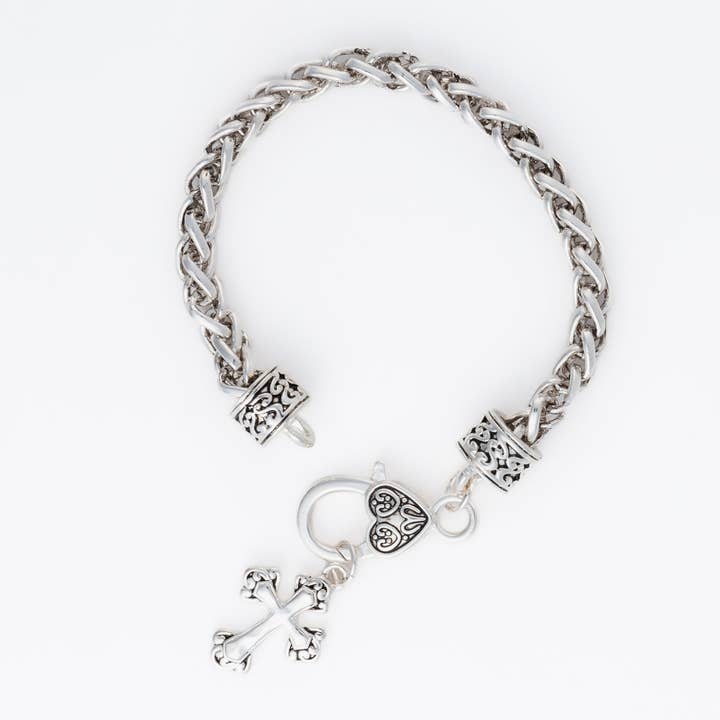 Howard's - Wholesale Charm/Dangle Bracelet - Miah Inspirational Nickel-Free Charm Bracelet