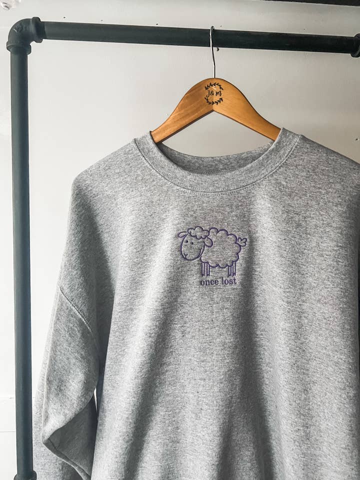once lost sweatshirt for wholesale by J & M Designs a Christian Brand