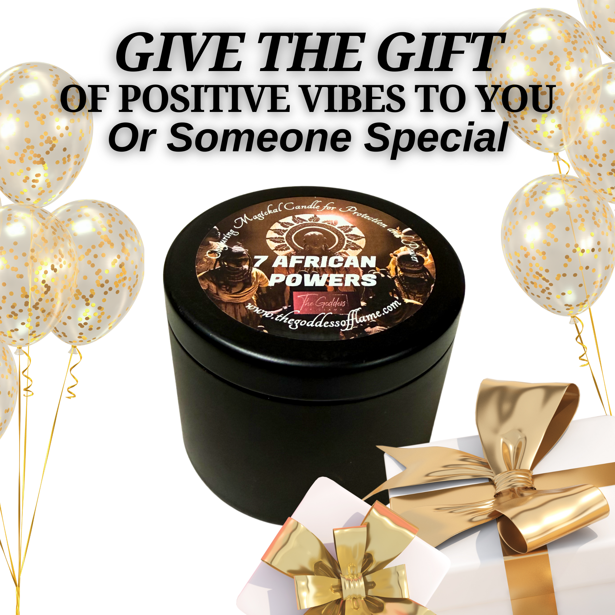 Black 7 African Powers Conjuring Candle - Protection for wholesale on Faire4