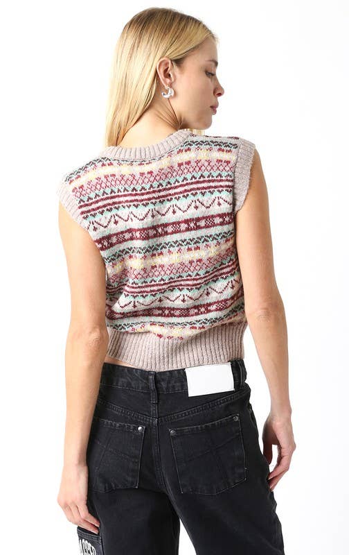 Olivaceous - Vendita all'ingrosso Maglione tricot - Donna - Maglione Marjorie4